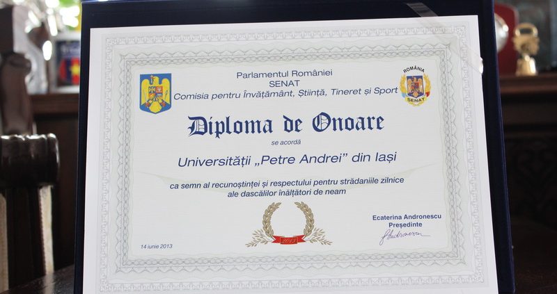 diploma senatul romaniei