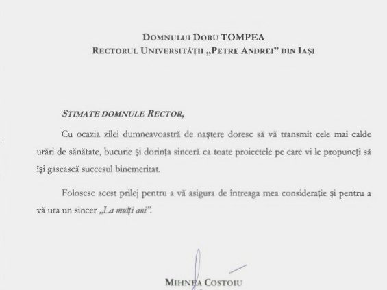 urare Mihnea Costoiu