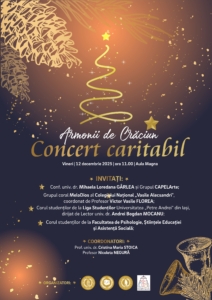 Afis concert caritabil 22 decembrie 2025 v3